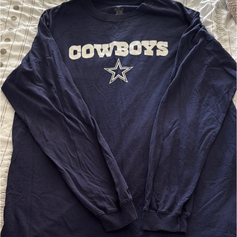 Dallas Cowboys Navy Long Sleeve Shirt